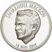 France, Medal, Les Présidents de la République, E.Macron, MS(65-70)