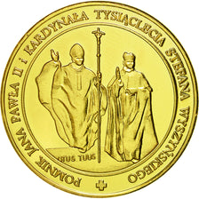 Pologne, Médaille, Sanctuaire Maryjne, Swieta Lipka, FDC, Copper Gilt
