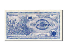 Macedonia, 1000 Denar, 1992, VF(30-35), 7538043