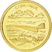 France, Medal, Histoire de l'Aviation, Le Concorde, 2009, MS(65-70), Gold