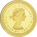 France, Medal, Réplique Souverain Elisabeth II, 2009, MS(65-70), Gold