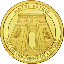 France, Médaille, L'Arc de Triomphe, 2017, FDC, Or