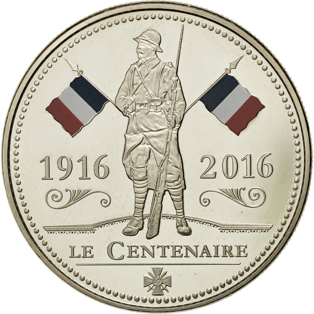 France, Medal, Première Guerre Mondiale, Le Centenaire, MS(65-70)