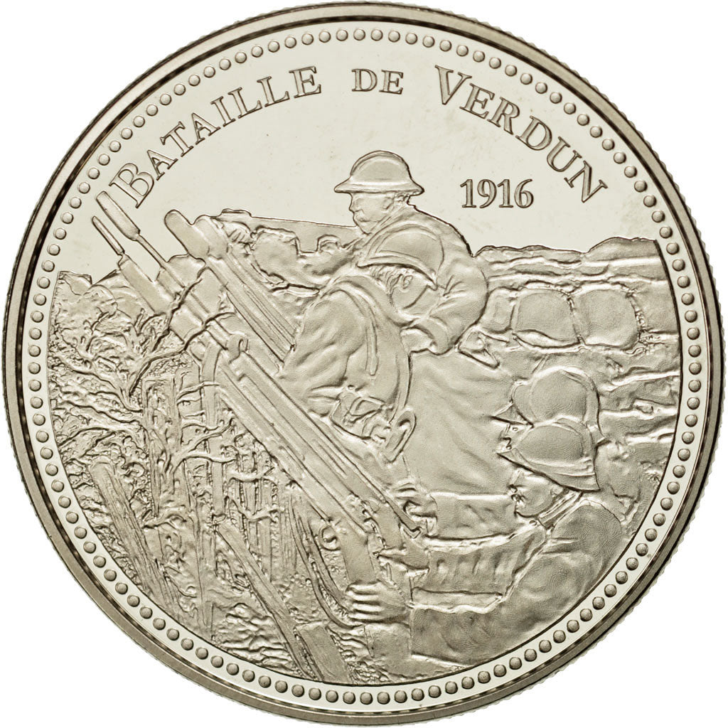 France, Medal, Centenaire Première Guerre Mondiale, Bataille de Verdun