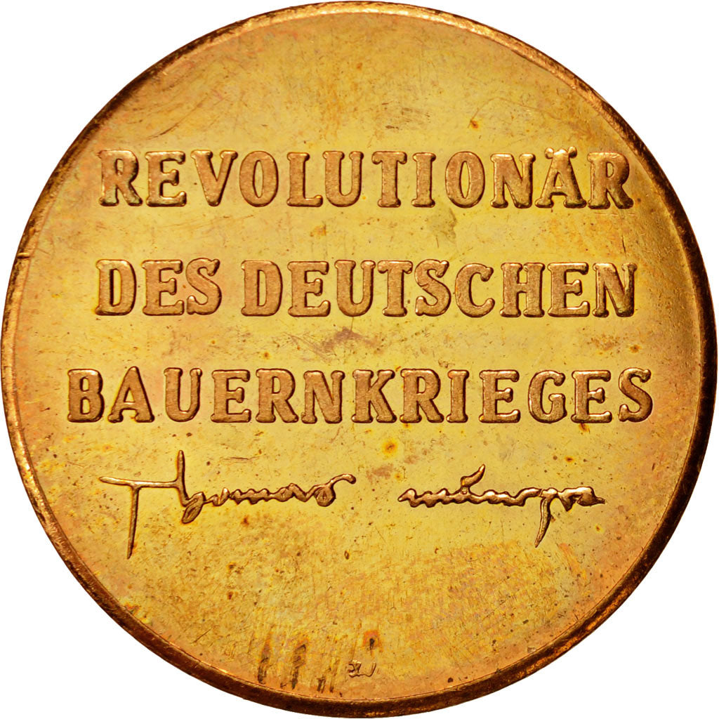 Germany, Medal, Mühlhausen, Guerres Paysannes, MS(64), Copper