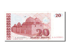 Macedonia, 20 Denari, 1993, KM #10a, UNC(65-70), AA 105661