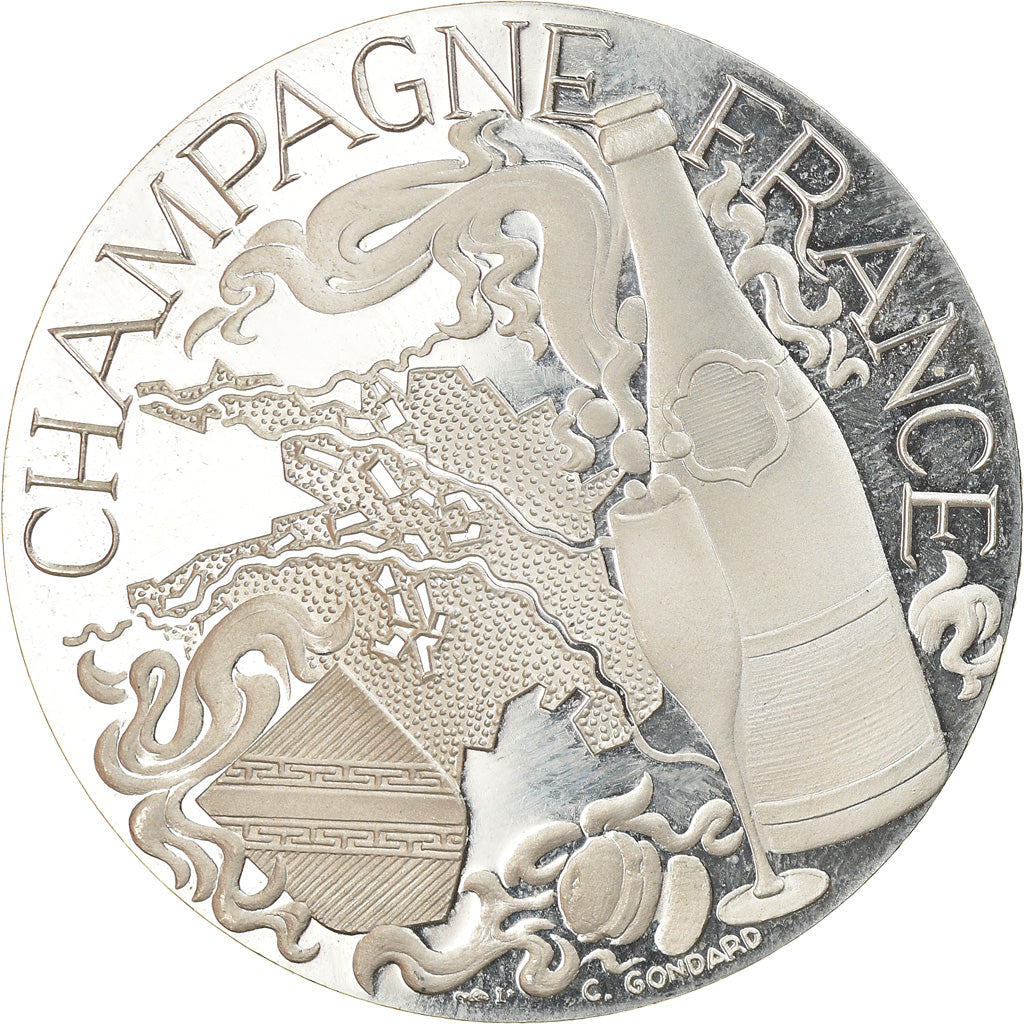 France, Medal, Champagne Laurent-Perrier, Cuvée Grand Siècle, Gastronomy, C.