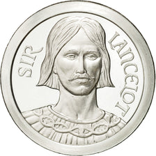 France, Token, Sir Lancelot, 1986, MS(65-70), Copper-nickel