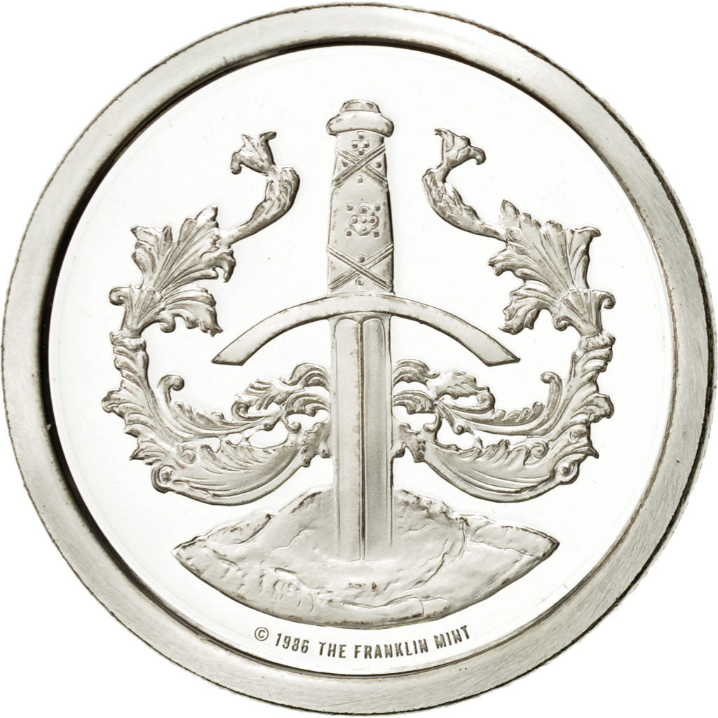 Francia, Token, Sir Kay, 1986, FDC, Cobre - níquel