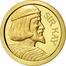 France, Token, Sir Kay, 1986, MS(65-70), Copper-Nickel Gilt