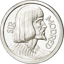 France, Token, Sir Modred, 1986, MS(65-70), Copper-nickel