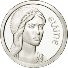 France, Token, Elaine, 1986, MS(65-70), Copper-nickel