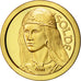France, Token, Isolde, 1986, MS(65-70), Copper-Nickel Gilt