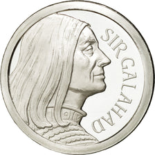 France, Token, Sir Galahad, 1986, MS(65-70), Copper-nickel