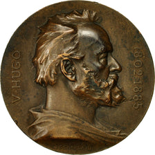 France, Medal, Victor Hugo, 1902, EF(40-45), Bronze