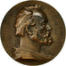 France, Medal, Victor Hugo, 1902, EF(40-45), Bronze