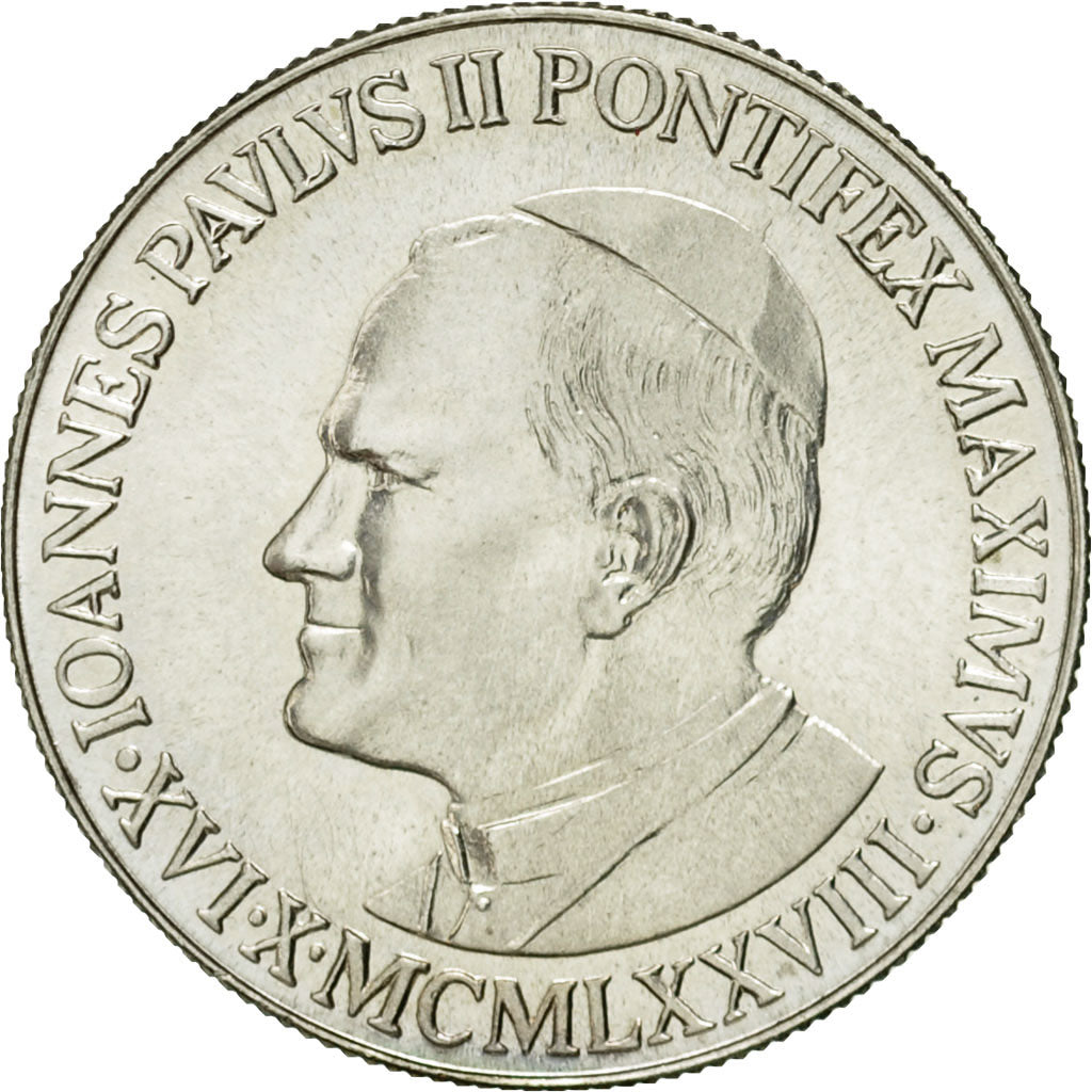 Vaticano, medaglia, Pape Jean Paul II, 1980, SPL+, Argento