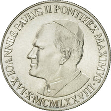 Vatican, Medal, Pape Jean Paul II, 1980, MS(64), Silver