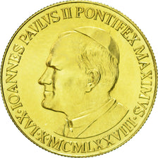Vaticano, medaglia, Pape Jean Paul II, 1980, SPL+, Oro