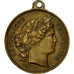 France, Medal, Fête du 14 Juillet, Ville de Reims, AU(55-58), Copper