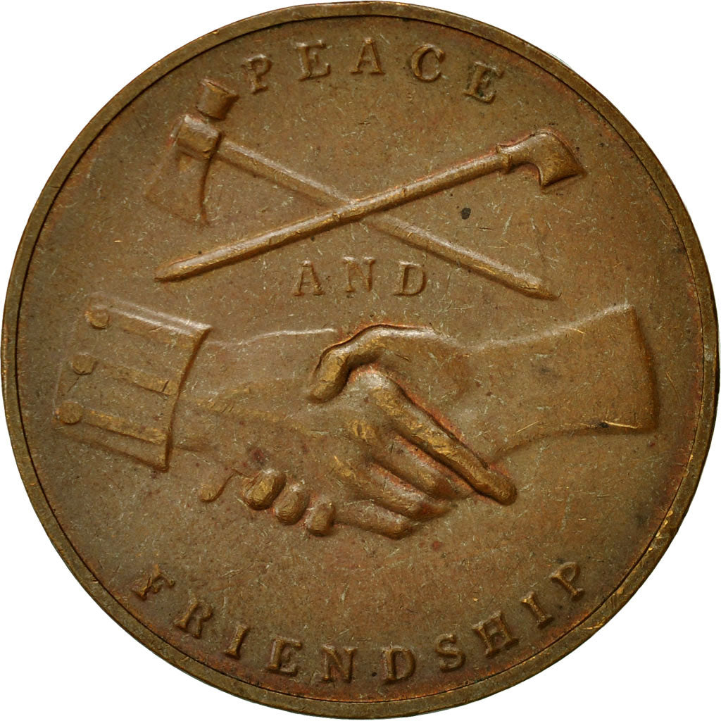Vereinigte Staaten, Medaille, Georges Washington, Peace and Friendship, 1789