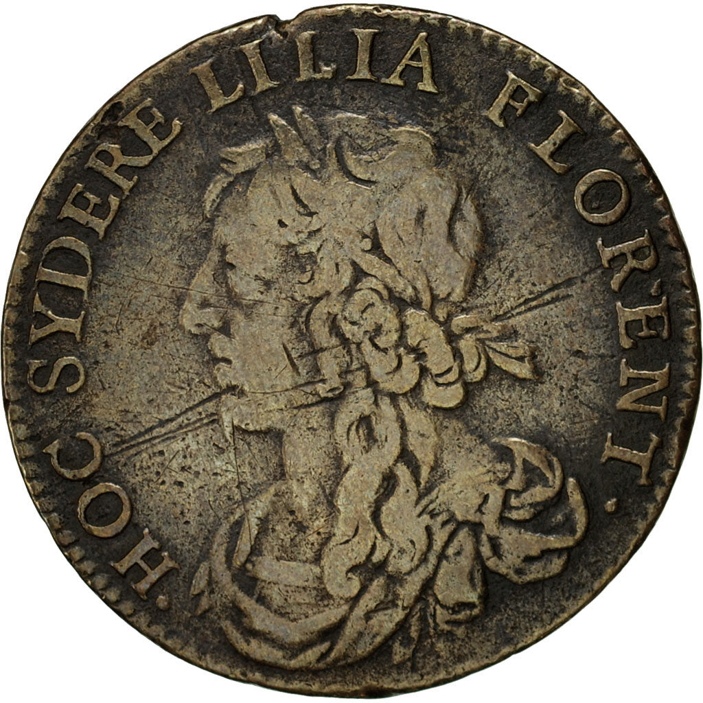 Francia, Token, Louis XIII , Le Juste, MB+, Ottone, Feuardent:12153