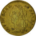 Frankreich, Token, Statue de Louis XV à Bordeaux, 1744, S+, Messing