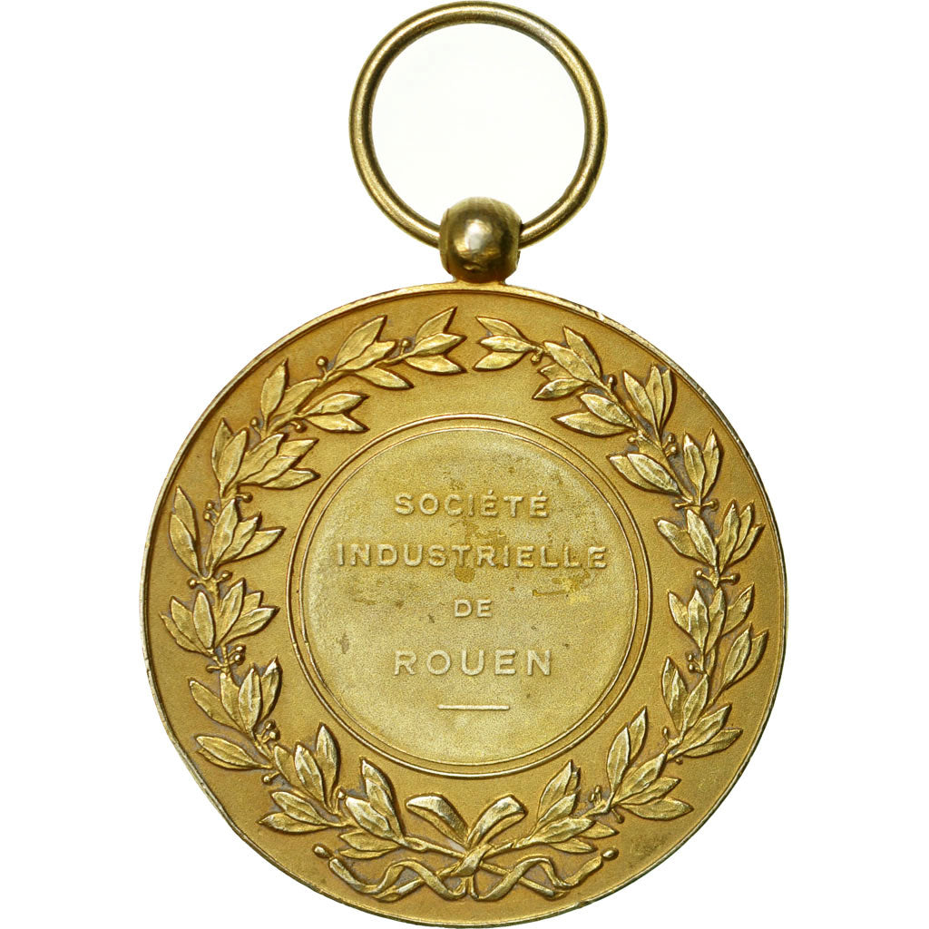 France, Médaille, Société Industrielle de Rouen, Chabaud, SUP+, Vermeil