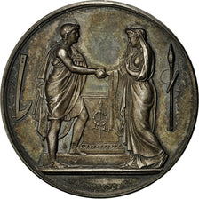 France, Medal, Mariage, Religion, 1888, Montagny, MS(60-62), Silver