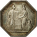 France, Token, Banque de France, An VIII, Dumarest, AU(55-58), Silver
