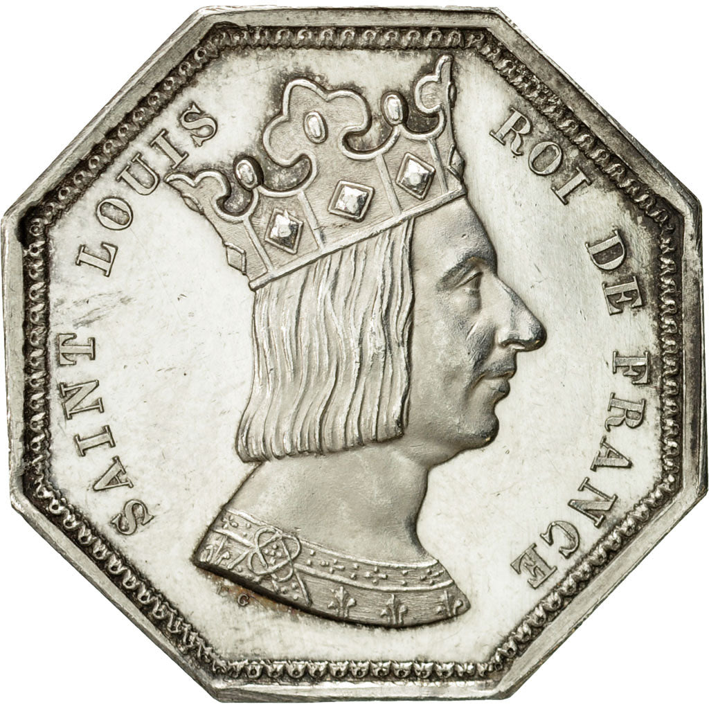 Francia, Token, Notaires de Louviers (Saint-Louis), 1829, SPL-, Argento