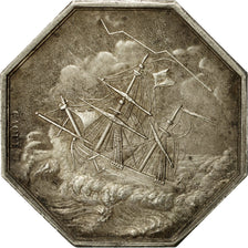 Francia, Token, Cercle Commercial d'Assurances, Paris, 1829, Caqué, BB+