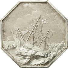 France, Token, Cercle Commercial d'Assurances, Paris, 1829, Caqué, AU(50-53)