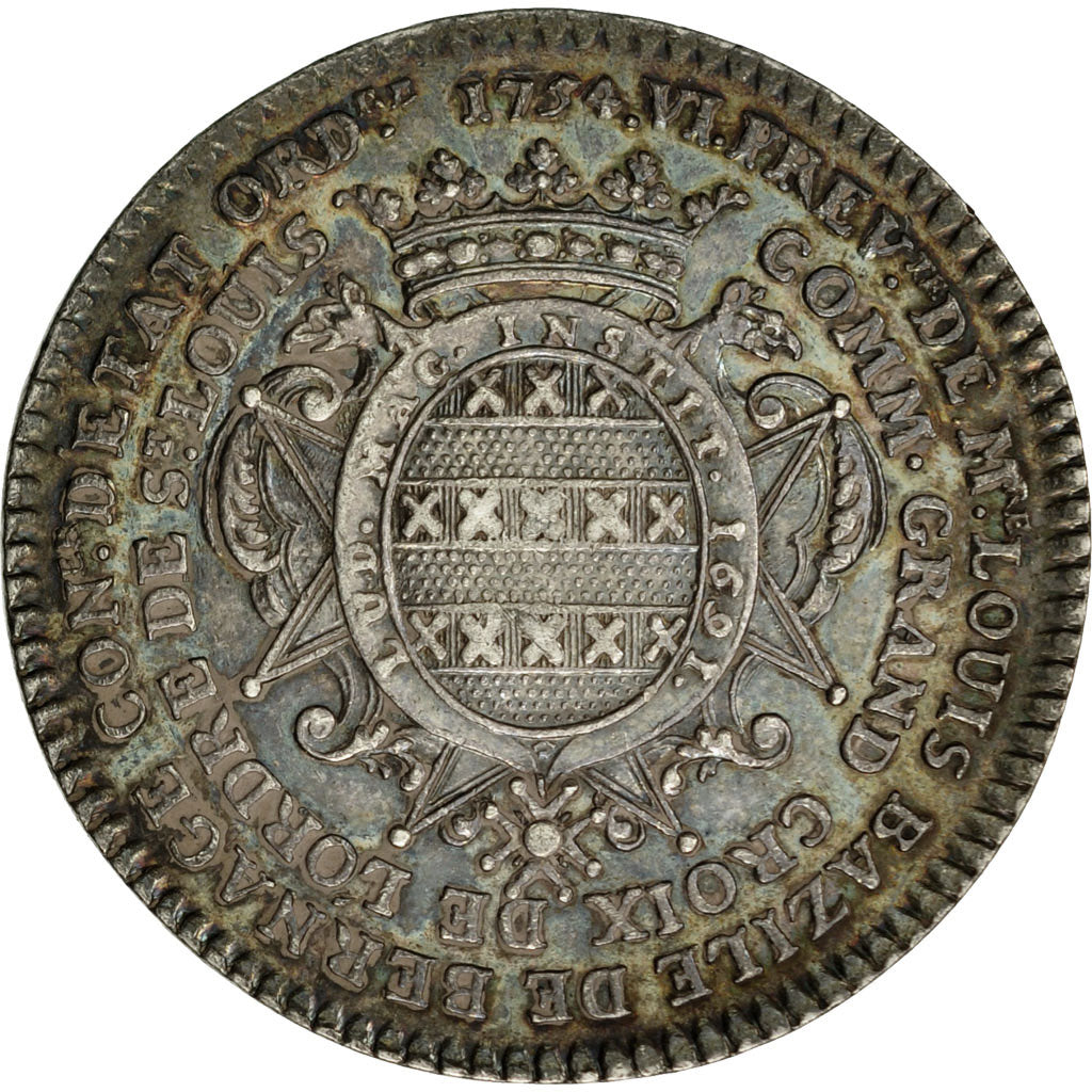 France, Token, Louis XV, Villes et Noblesse, Louis Bazile de Bernage, Paris