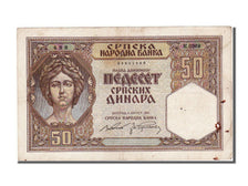 Serbia, 50 Dinara, 1941, BB
