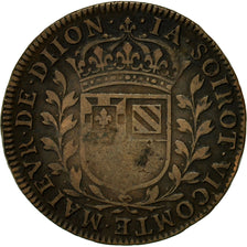 France, Token, Maires de Dijon, Jacques Soirot, 1645, EF(40-45), Copper