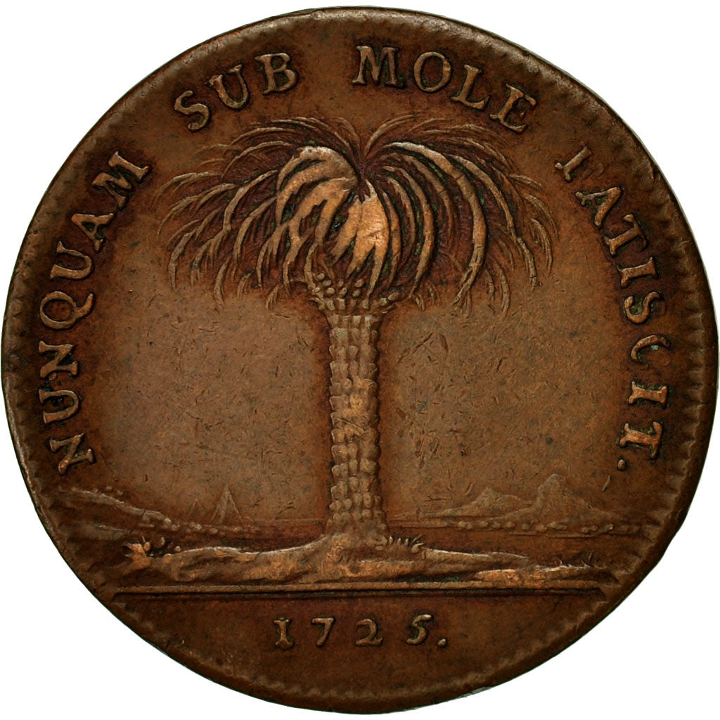 Frankreich, Token, Maires de Dijon, Etienne Baudinet, 1725, SS+, Kupfer