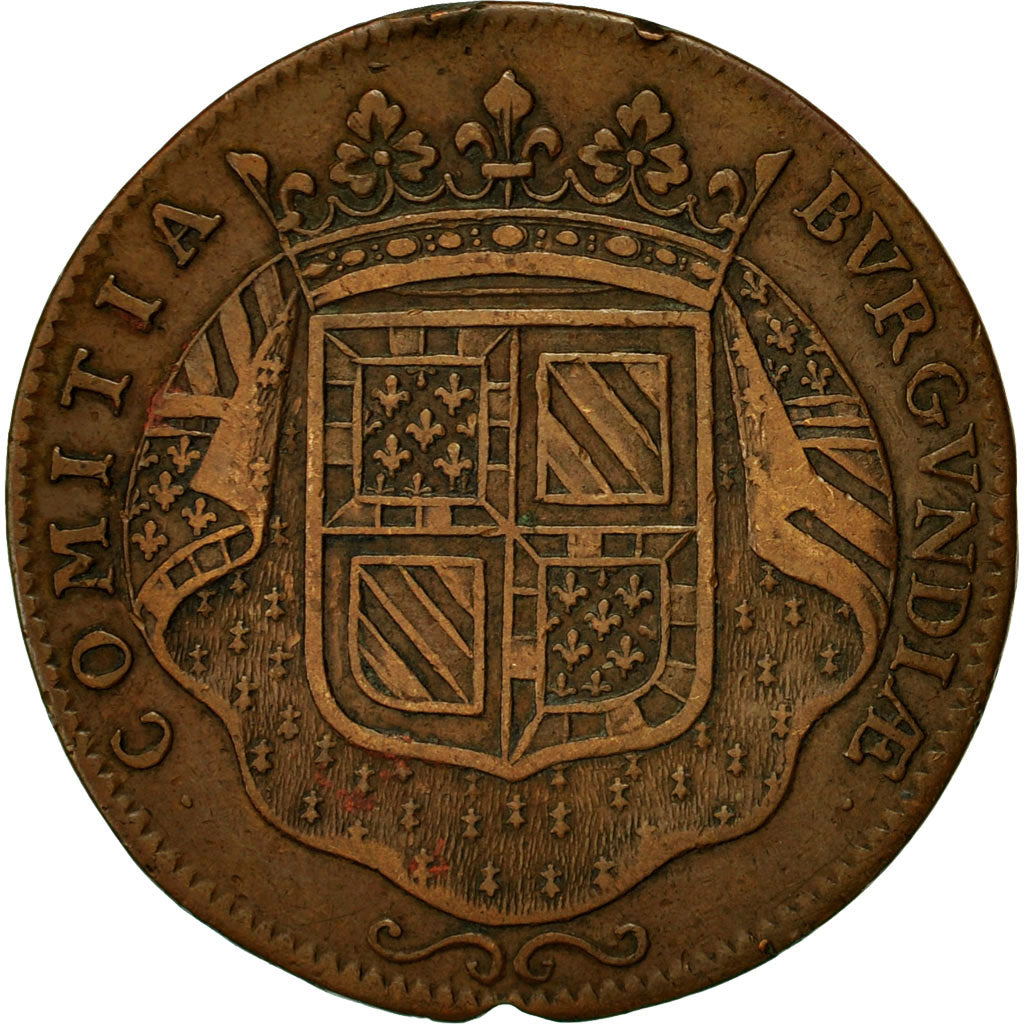 Frankrijk, Token, La Bourgogne Soutenue par les Princes de Condé, 1707, ZF