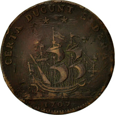France, Token, Bourgogne, Villes et Noblesse, Chartraire de Montigny, 1707