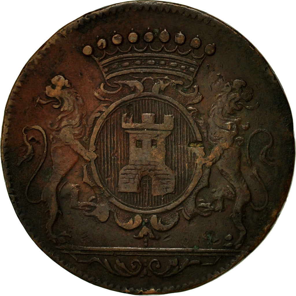 France, Token, Bourgogne, Villes et Noblesse, Chartraire de Montigny, 1707