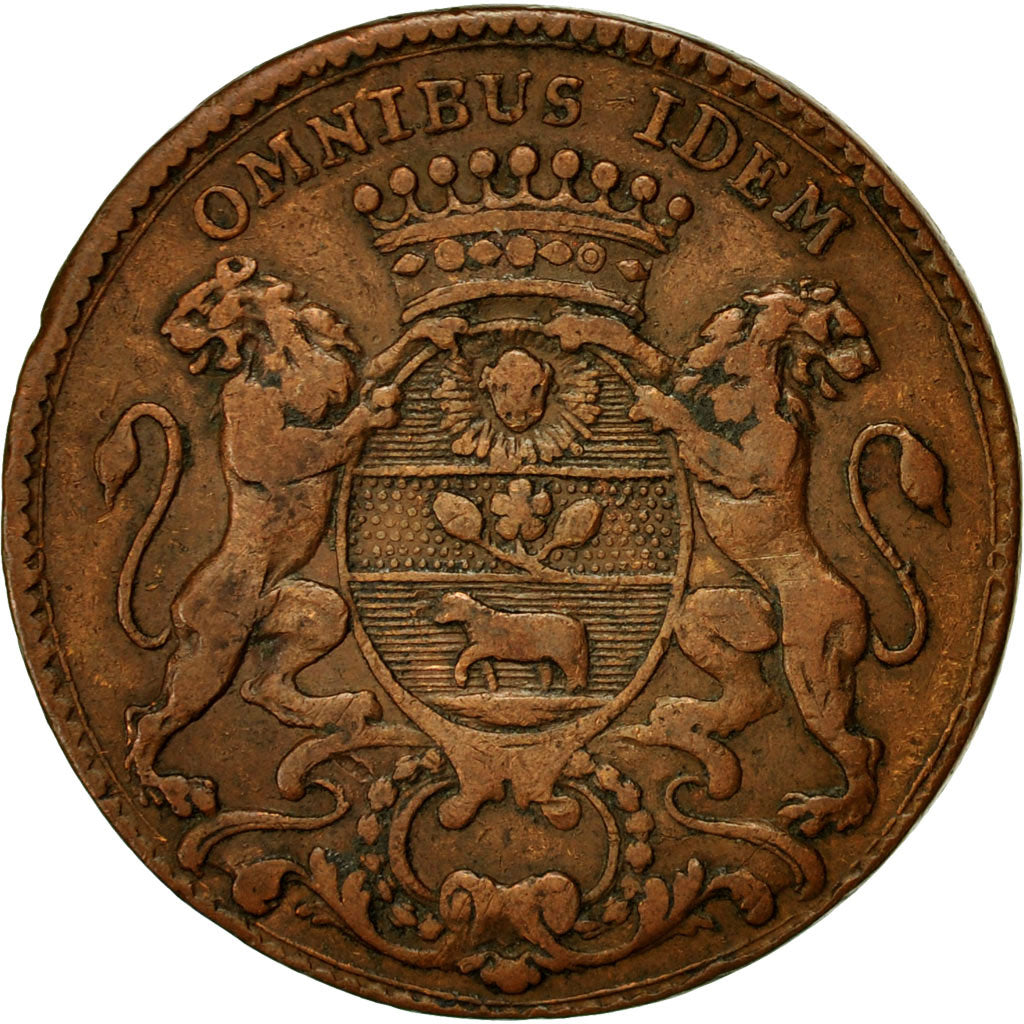 France, Token, Maires de Dijon, Nicolas-Claude Rousselot, 1766, EF(40-45)