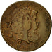 France, Token, Marie-Thérèse d'Autriche, 1673, VF(30-35), Copper