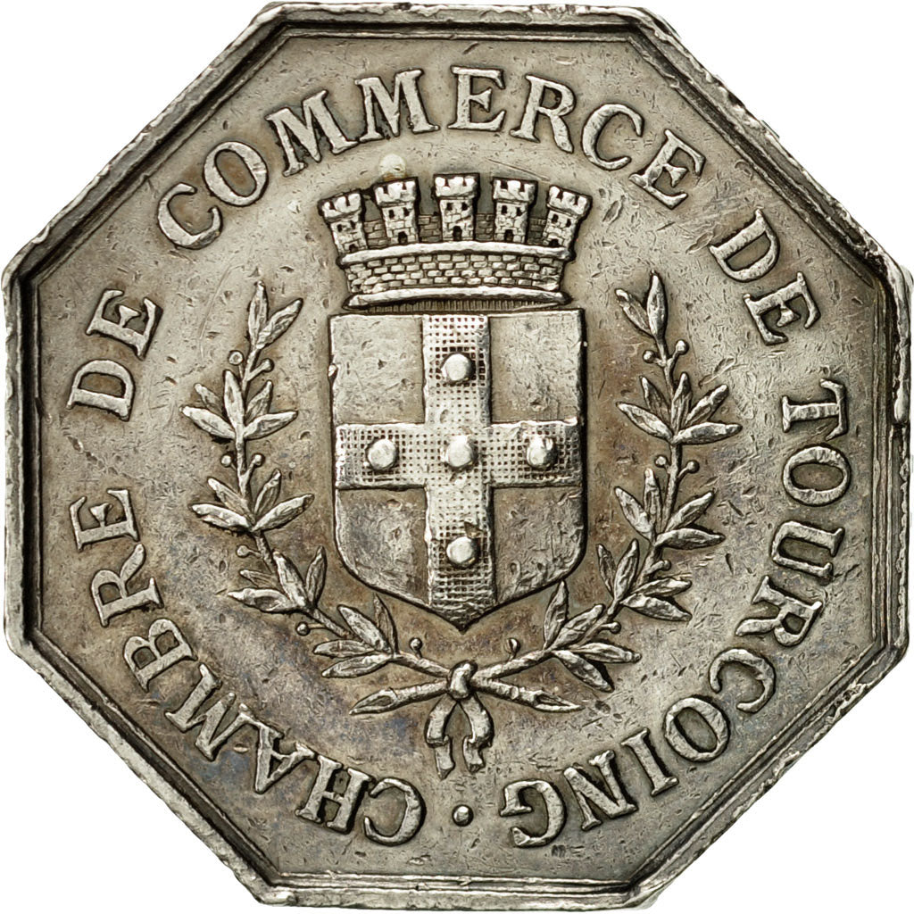 France, Token, Chambre de Commerce de Tourcoing, AU(50-53), Silver