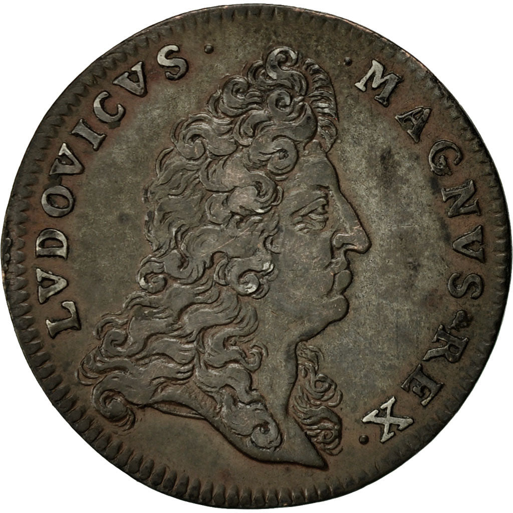 France, Jeton, Louis XIV, Paix de Nimègue, TTB, Argent