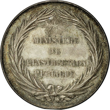 France, Token, Ministère de l'Instruction Publique, AU(50-53), Silver