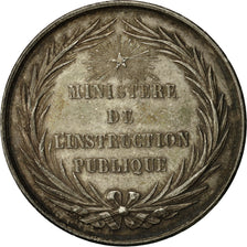 France, Token, Comité Consultatif de l'Enseignement Public, AU(50-53), Silver