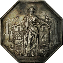 France, Jeton, Orléanais, Chemin de Fer de Paris à Orléans, 1838, Bovy, SUP