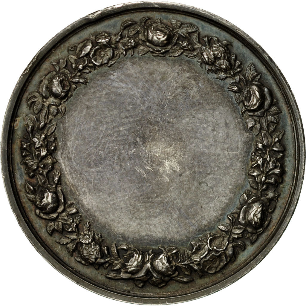 France, Medal, Médaille de mariage, Montagny, AU(55-58), Silver