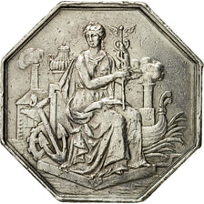 France, Token, Chambre de Commerce de Tourcoing, AU(50-53), Silver