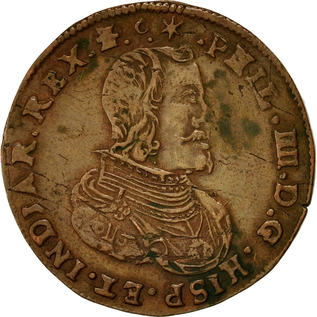 Bélgica, Token, Flandres, Philippe IV d'Espagne, Bureau des Finances, 1662